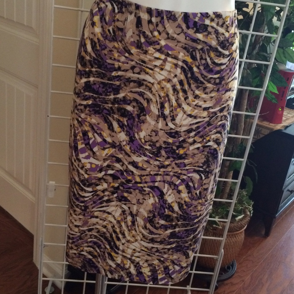 Printed Jones skirt